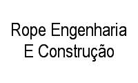 Logo Rope Engenharia E Construção
