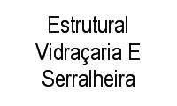Logo Estrutural Vidraçaria E Serralheira em Pedreira