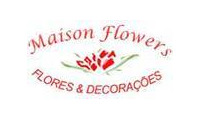 Logo Maison Flowers em Água Verde