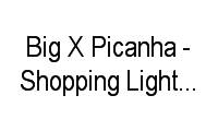 Logo Big X Picanha - Shopping Light - República em República