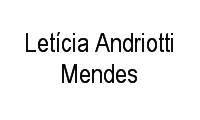Logo Letícia Andriotti Mendes em Tristeza