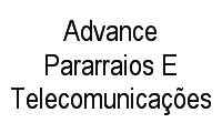 Logo Advance Pararraios E Telecomunicações em Vila Ema