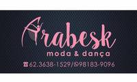 Logo Arabesk Moda & Dança em Setor Central