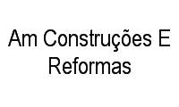 Logo Am Construções E Reformas em Uberaba
