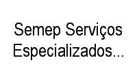 Logo Semep Serviços Especializados Maq Equip Peças em Glória