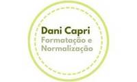 Logo Dani Capri Formatação e Normalização