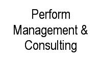 Logo Perform Management & Consulting em Vila Tramontano