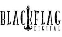 Logo Black Flag Digital em Maracanã