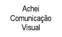 Logo Achei Comunicação Visual em Cohama