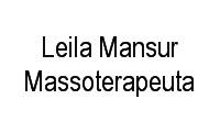Logo Leila Mansur Massoterapeuta em Monte Castelo