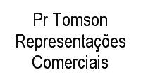 Logo Pr Tomson Representações Comerciais em Guaíra