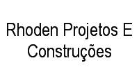 Logo Rhoden Projetos e Construções em Vila Vista Alegre