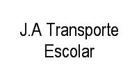 Logo J.A Transporte Escolar em Fragata