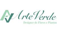Logo Arte Verde Design de Flores E Plantas em Setor Bueno