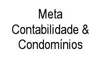 Logo Meta Contabilidade & Condomínios em Jardim Pedro Gonçalves