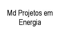 Logo Md Projetos em Energia em Capoeiras