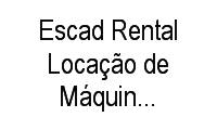 Logo Escad Rental Locação de Máquinas Pesadas | Aluguel de Máquinas Terraplenagem em Parque Capuava