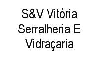 Logo S&V Vitória Serralheria E Vidraçaria em Lindóia