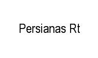 Logo Persianas Rt em Cristal