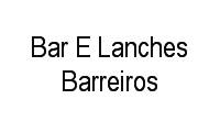 Logo Bar E Lanches Barreiros em Vila Galvão