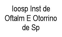 Logo Ioosp Inst de Oftalm E Otorrino de Sp em Consolação