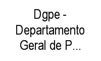 Logo Dgpe - Departamento Geral de Polícia Especializada em Centro