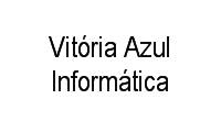 Logo Vitória Azul Informática em Centro