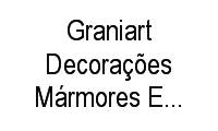 Logo Graniart Decorações Mármores E Granitos em Cavalhada