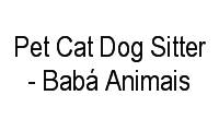 Logo Pet Cat Dog Sitter - Babá Animais em Auxiliadora