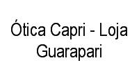 Logo Ótica Capri - Loja Guarapari em Centro