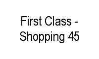 Logo First Class - Shopping 45 em Tijuca