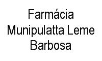 Logo Farmácia Munipulatta Leme Barbosa