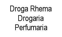 Logo Droga Rhema Drogaria Perfumaria em Setor Pedro Ludovico