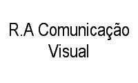 Logo R.A Comunicação Visual em Vila Kosmos