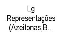 Logo Lg Representações (Azeitonas,Bacalhau,Frutas Seca) em Conjunto Habitacional A E Carvalho