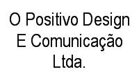 Logo O Positivo Design E Comunicação Ltda. em Saúde