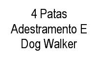 Logo 4 Patas Adestramento E Dog Walker em Guaíra