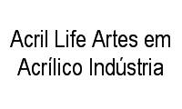 Logo Acril Life Artes em Acrílico Indústria em Inhaúma