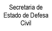 Logo Secretaria de Estado de Defesa Civil em Sepetiba