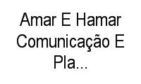 Logo Amar E Hamar Comunicação E Planejamento S/S Ltda em Anhangabaú