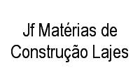 Logo Jf Matérias de Construção Lajes em Ipsep