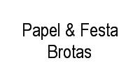 Logo Papel & Festa Brotas em Engenho Velho de Brotas