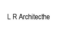 Logo L R Architecthe em Cristo Rei