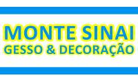 Logo Monte Sinai Gesso E Decorações em São Marcos