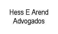 Logo Hess E Arend Advogados em Centro