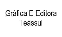 Logo Gráfica E Editora Teassul
