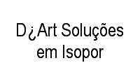 Logo D¿Art Soluções em Isopor em Goiabeiras