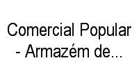 Logo Comercial Popular - Armazém de Construção em Barra de Jangada