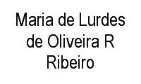 Logo Maria de Lurdes de Oliveira R Ribeiro em Ahú
