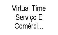 Logo Virtual Time Serviço E Comércio de Informática Ltd em Socorro
